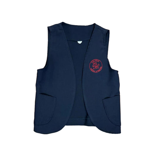 Chaleco Navy con logo redondo (Intermedia)