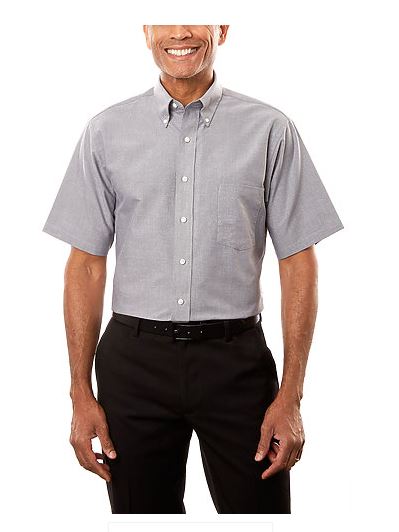 Van Heusen Short Sleeve Oxford Shirt