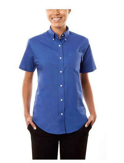 Van Heusen Short Sleeve Oxford Shirt
