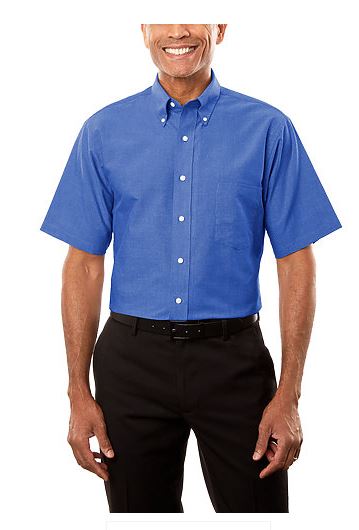Van Heusen Short Sleeve Oxford Shirt
