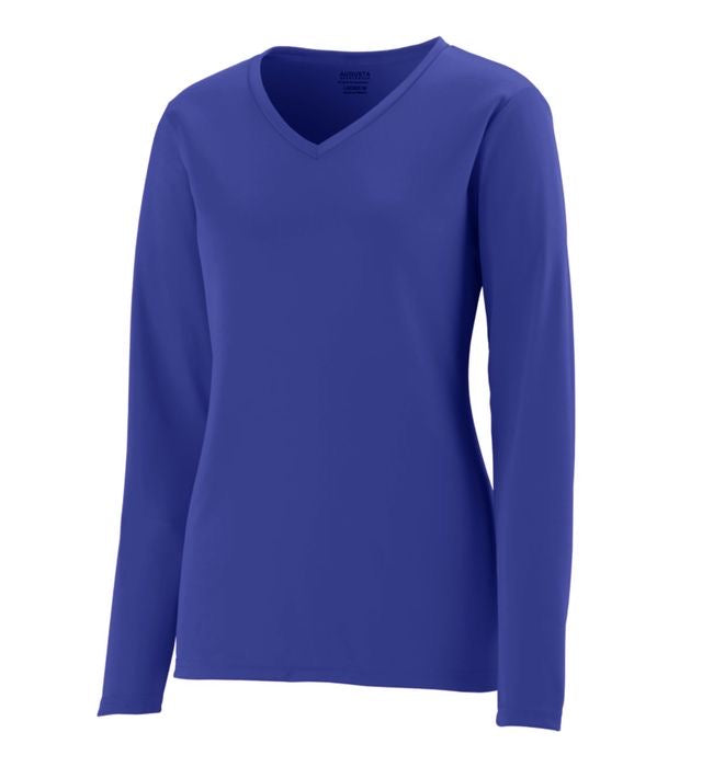 Augusta Long Sleeve Women Shirt Plus
