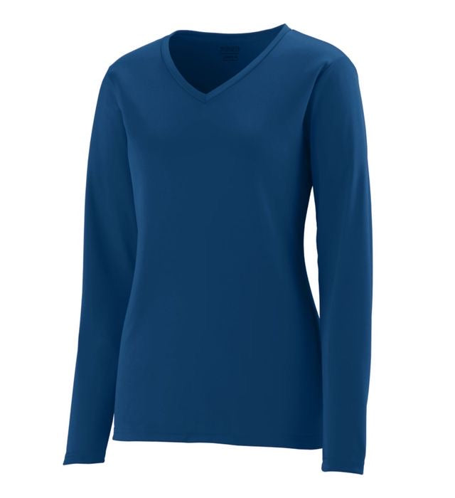 Augusta Long Sleeve Women Shirt Plus