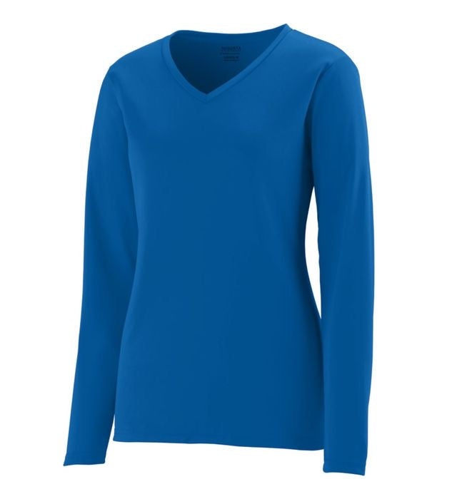 Augusta Long Sleeve Women Shirt Plus