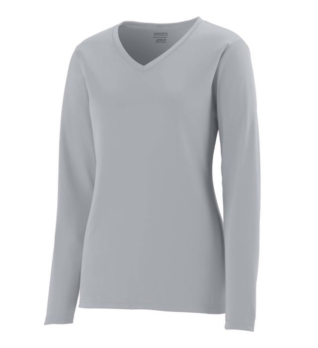 Augusta Long Sleeve Women Shirt Plus