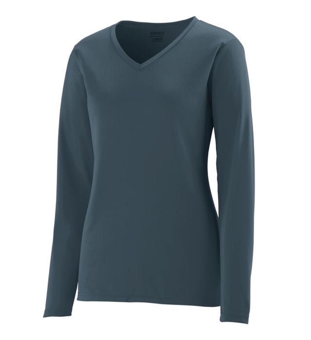Augusta Long Sleeve Women Shirt Plus