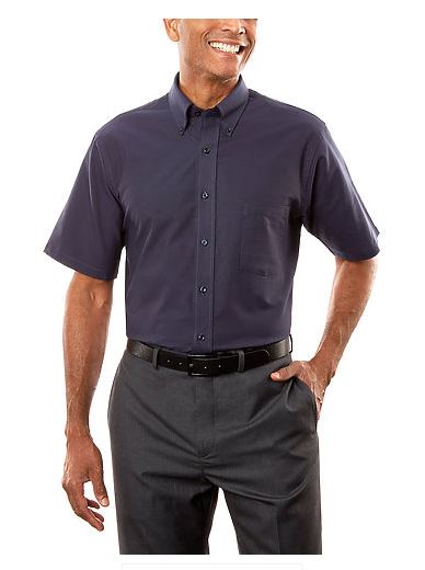 Van Heusen Short Sleeve Oxford Shirt