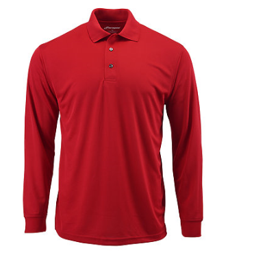 Paragon Microfiber Polo Long Sleeve