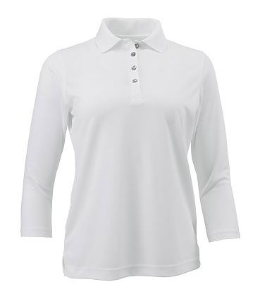 Paragon Microfiber Long Sleeve Polo Women Shirt