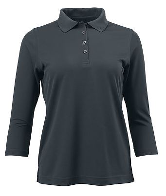 Paragon Microfiber Long Sleeve Polo Women Shirt