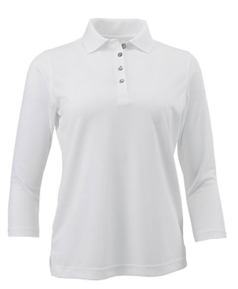 Paragon Ladies' 3/4 Sleeve Polo