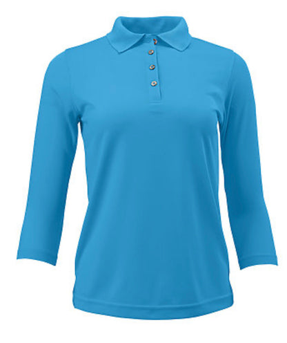 Paragon Ladies' 3/4 Sleeve Polo