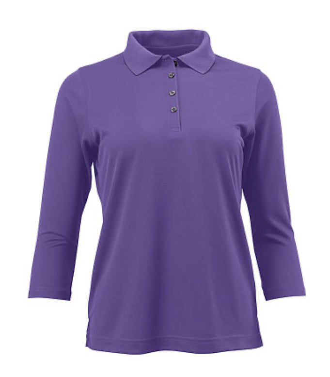 Paragon Ladies' 3/4 Sleeve Polo
