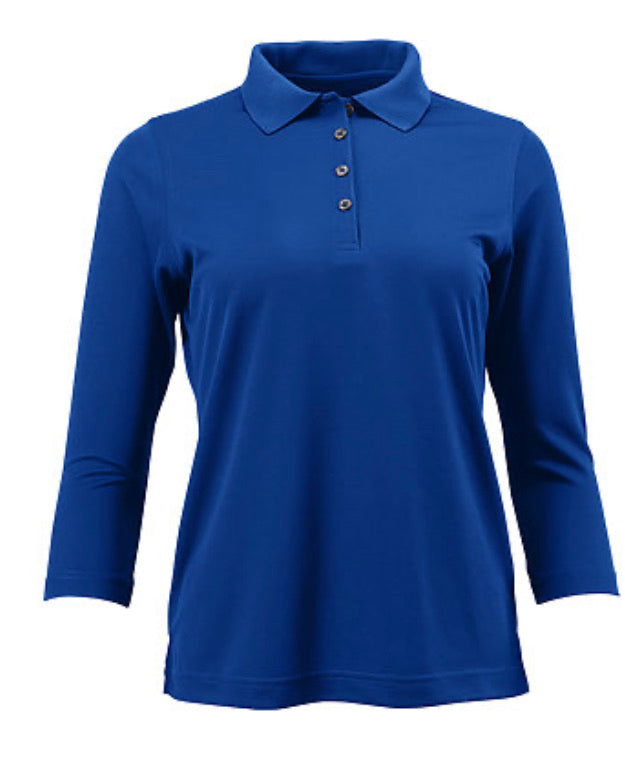 Paragon Ladies' 3/4 Sleeve Polo